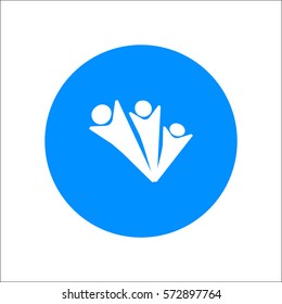 Abstract people Icon