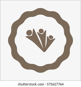 Abstract people Icon