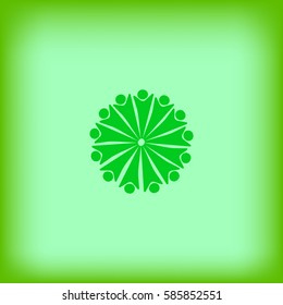 Abstract people Icon