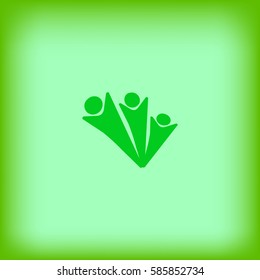 Abstract people Icon