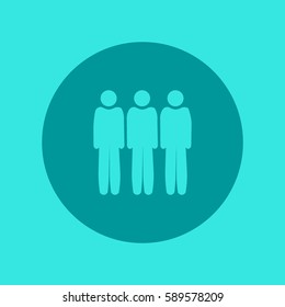 Abstract people icon
