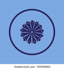 Abstract people Icon
