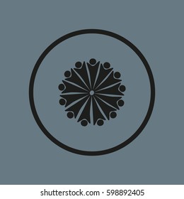 Abstract people Icon