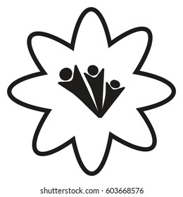 Abstract people Icon