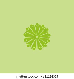 Abstract people Icon