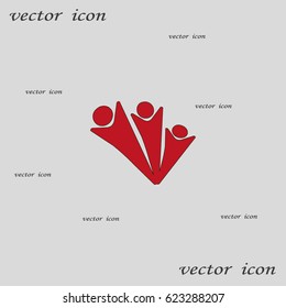 Abstract people Icon