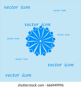 Abstract people Icon