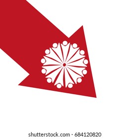 Abstract people Icon