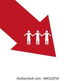 Abstract people icon
