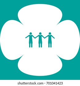 Abstract people icon