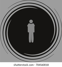 Abstract people icon