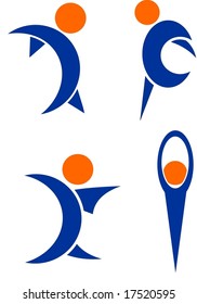 abstract people icons
