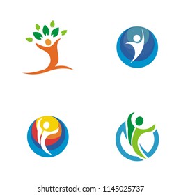 abstract people logo