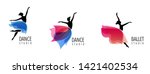Abstract people logo design. Gym, fitness, running trainer vector colorful logo. Active Fitness, sport, dance web icon and symbol

