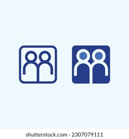 Abstract people logo design.fun people,healthy people,sport,community people symbol vector illustration