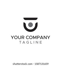 abstract people logo vector black grey color