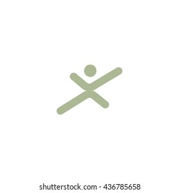 abstract people, sports, icon