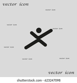 abstract people, sports, icon