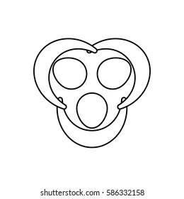 Abstract people symbol icon vector illustration graphic design