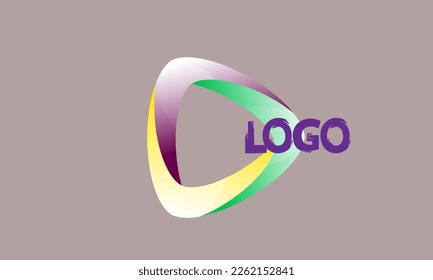 Abstract People symbol, social connection icon, template and logo