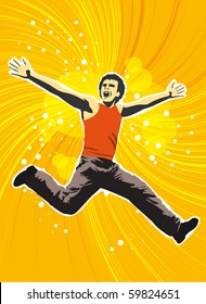 Abstract people - vector illustration