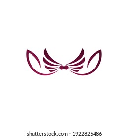 abstract people with wings logo concept  abstract people active sport logo