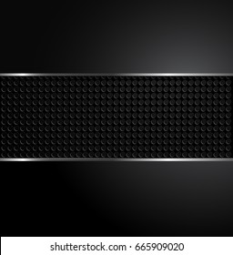Abstract perforated background, vector illustration clip-art