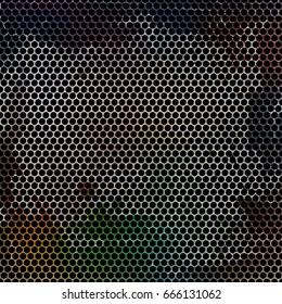 Abstract perforated background, vector illustration clip-art