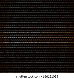 Abstract perforated background, vector illustration clip-art