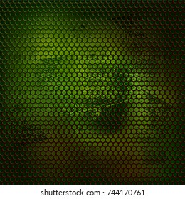 Abstract perforated background, vector illustration clip-art