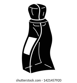 Abstract perfume bottle icon. Simple illustration of abstract perfume bottle vector icon for web design isolated on white background