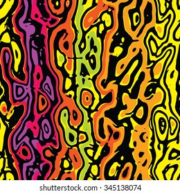 abstract perlin noise cuts seamless pattern