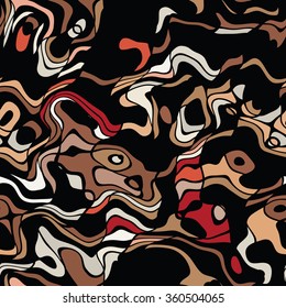 abstract perlin noise cuts vector seamless pattern