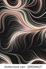 Abstract Perlin Noise Geometric Pattern generative computational art illustration