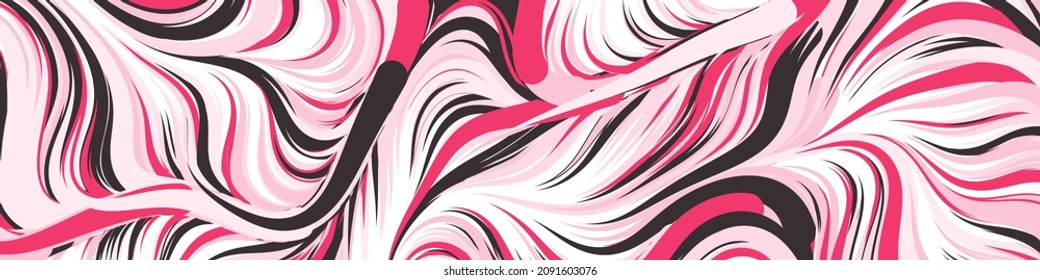 Abstrakte Perlin Noise Geometric Muster generative Computergrafik-Illustration