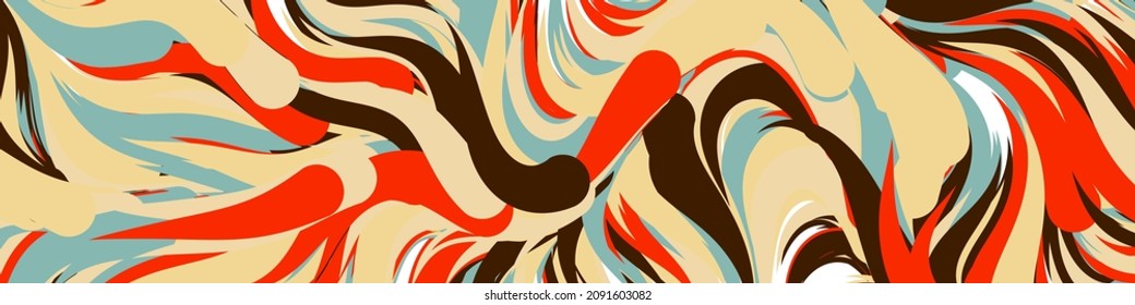 Abstract Perlin Noise Geometric Pattern generative computational art illustration