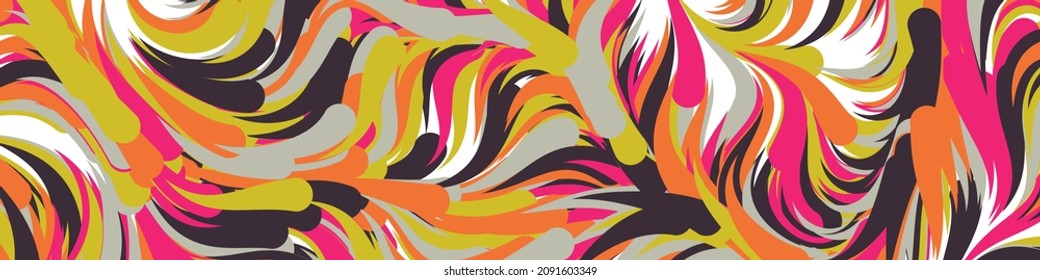 Abstract Perlin Noise Geometric Pattern generative computational art illustration