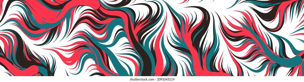 Abstract Perlin Noise Geometric Pattern generative computational art illustration