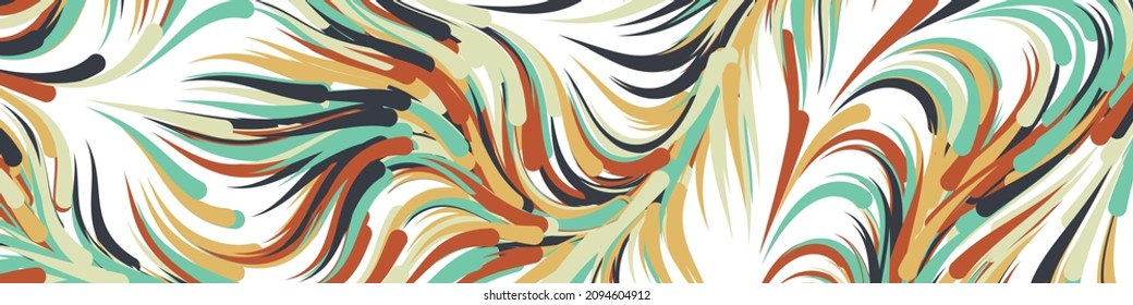 Abstract Perlin Noise Geometric Pattern generative computational art illustration