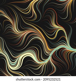 Abstract Perlin Noise Geometric Pattern generative computational art illustration