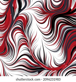 Abstrakte Perlin Noise Geometric Muster generative Computergrafik-Illustration