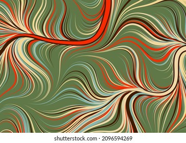Abstract Perlin Noise Geometric Pattern generative computational art illustration