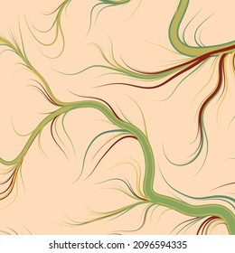 Abstract Perlin Noise Geometric Pattern generative computational art illustration