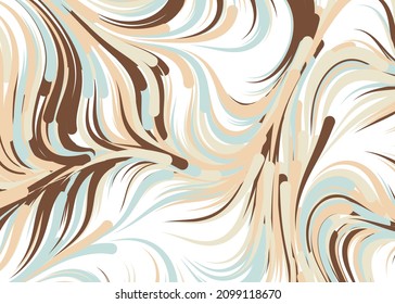 Abstrakte Perlin Noise Geometric Muster generative Computergrafik-Illustration