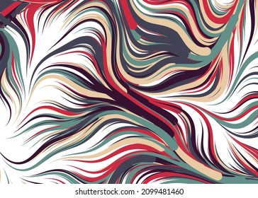 Abstract Perlin Noise Geometric Pattern generative computational art illustration