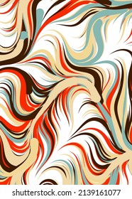 Abstract Perlin Noise Geometric Pattern generative computational art illustration