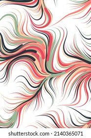 Abstract Perlin Noise Geometric Pattern generative computational art illustration