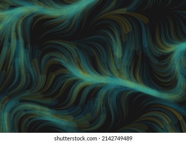 Abstract Perlin Noise Geometric Pattern Generative Computational Art Illustration