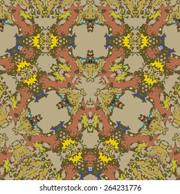 Abstract Persian ornament design element, EPS8 - vector graphics.