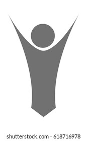 abstract person icon